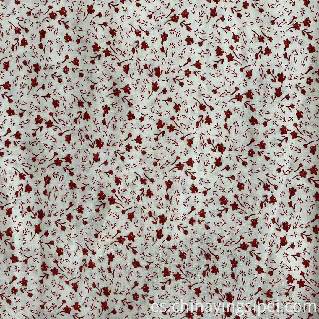 45S Patrón más último Flor de flores suaves Fuli Crepe 100% Viscose Fabric for Woman